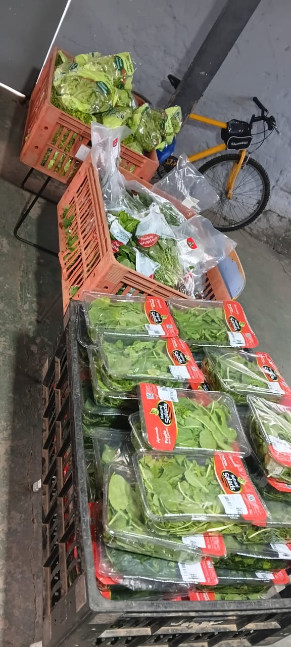 Distribuição de legumes