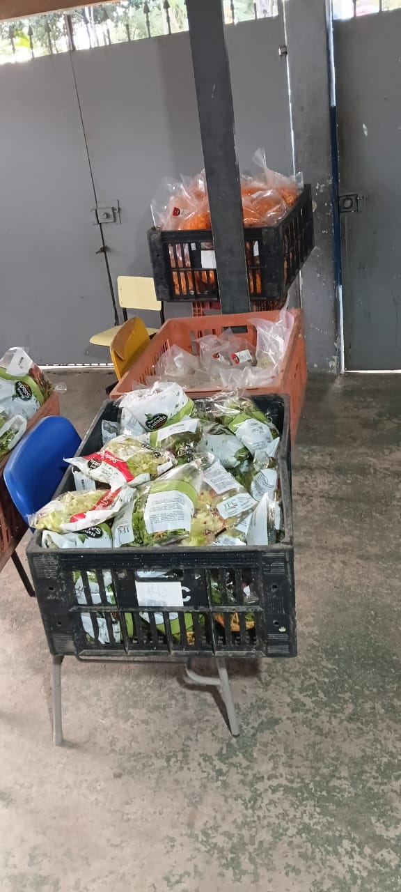 Distribuição de legumes